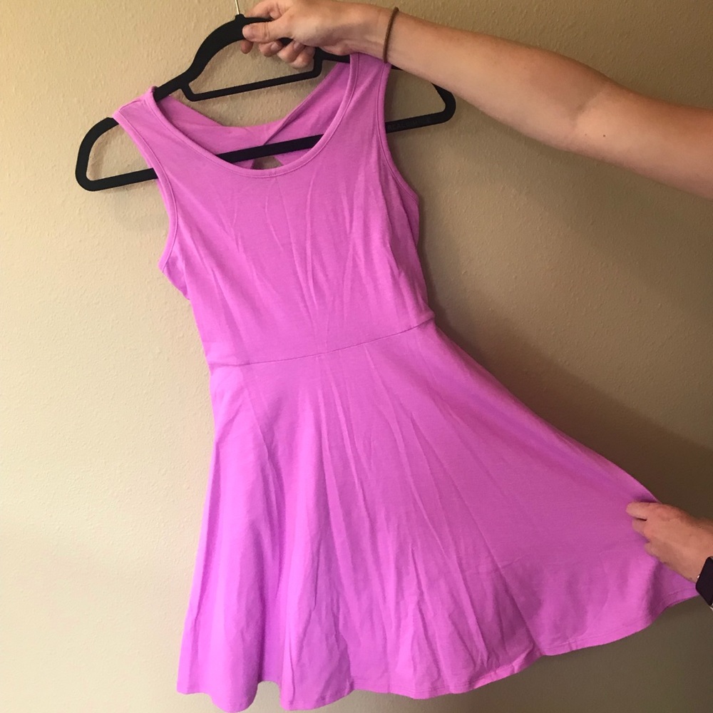 Purple dress